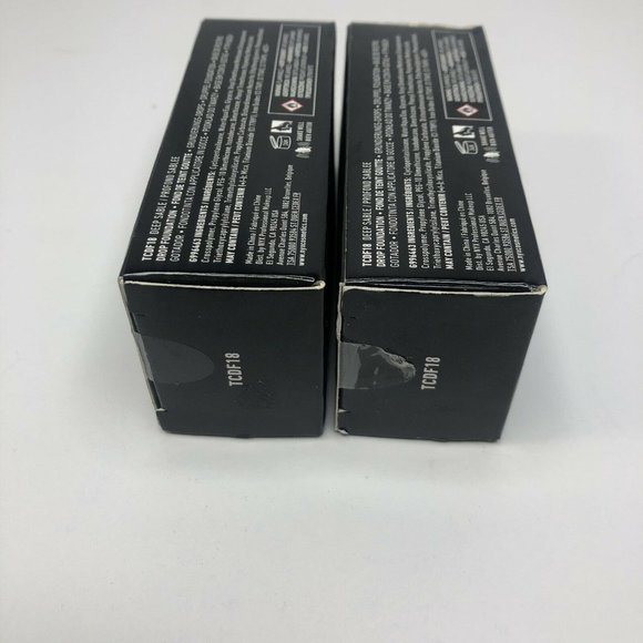 2 NYX Total Control Drop Foundation Deep Sable TCDF18 New - Picture 4 of 5